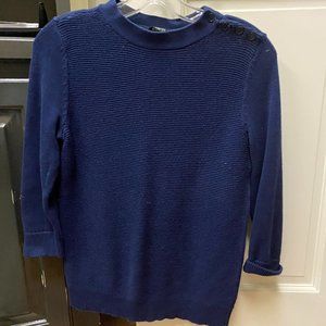 Talbots 3/4 sleeve top PS